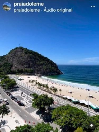 Apartamento No Leme - Copacabana Rio de Janeiro Dış mekan fotoğraf